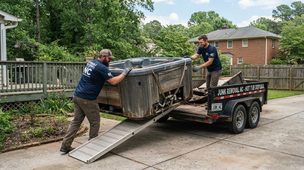 Hot Tub Removal in NC