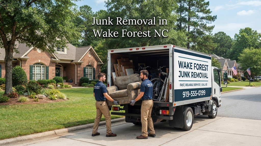 Junk Removal in Wake Forest NC