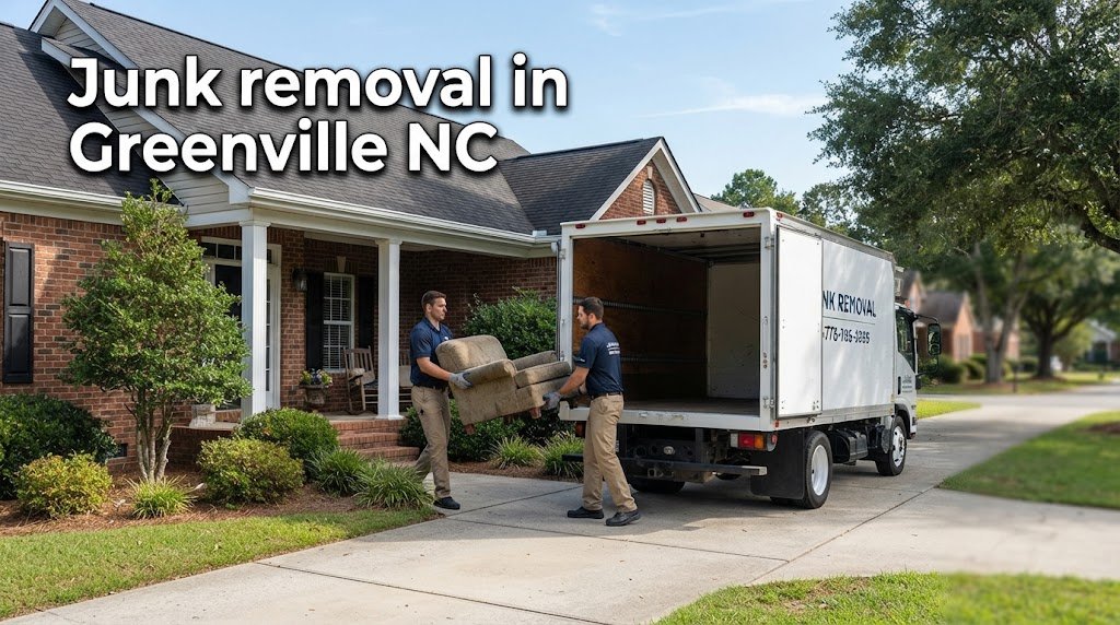Junk removal in Greenville NC